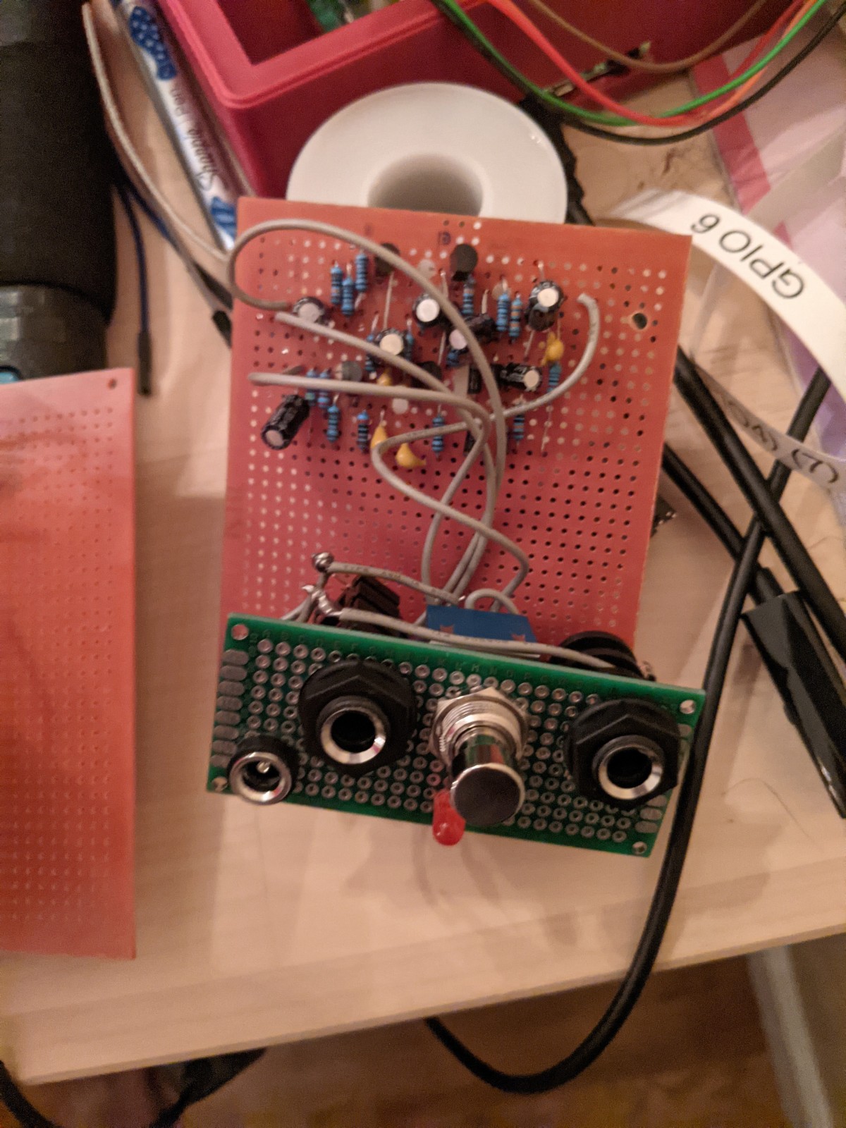 Fuzz Pedal (does not work, probably never will) Fuzz Not Working