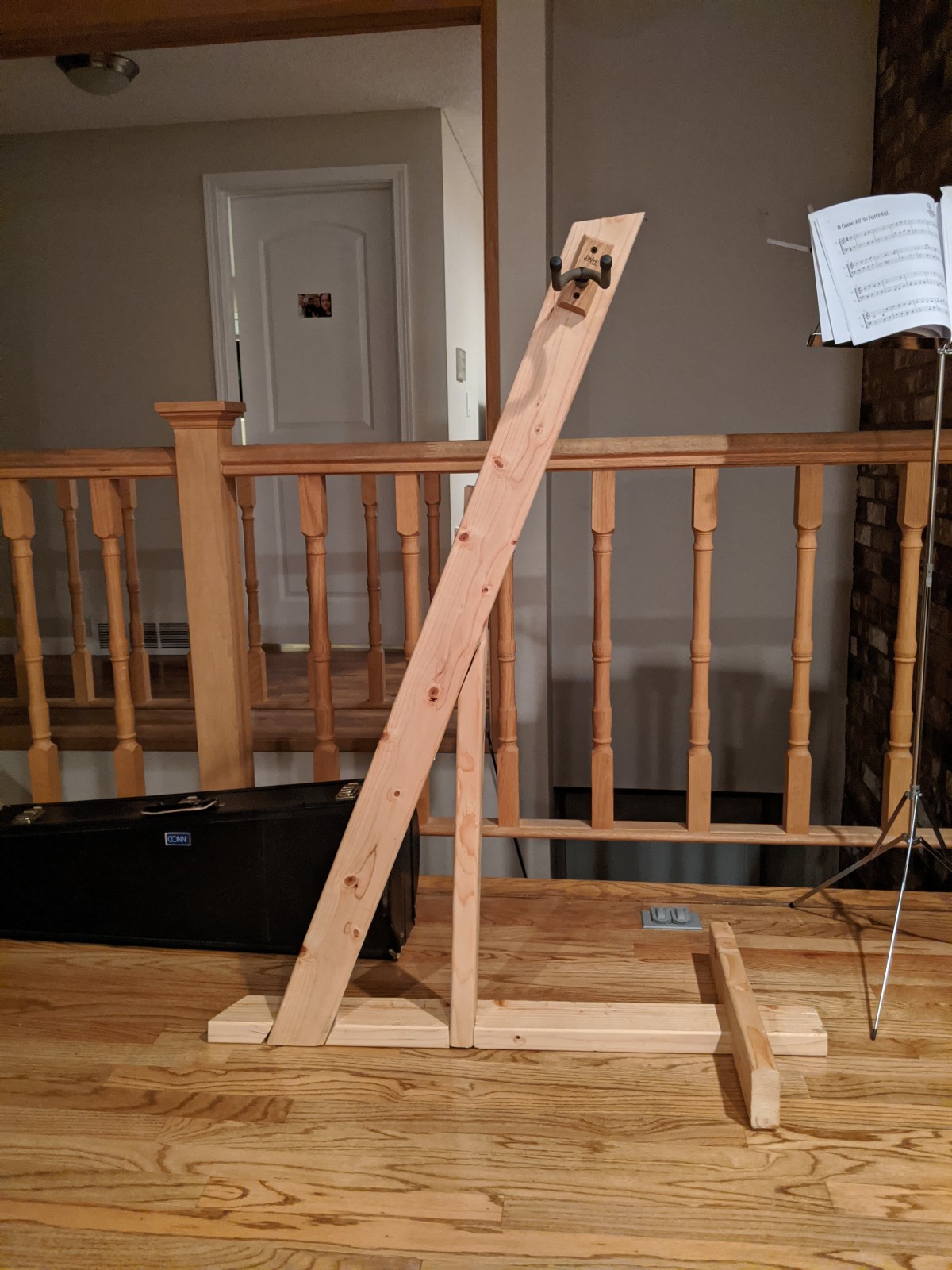 first guitar stand without guitar