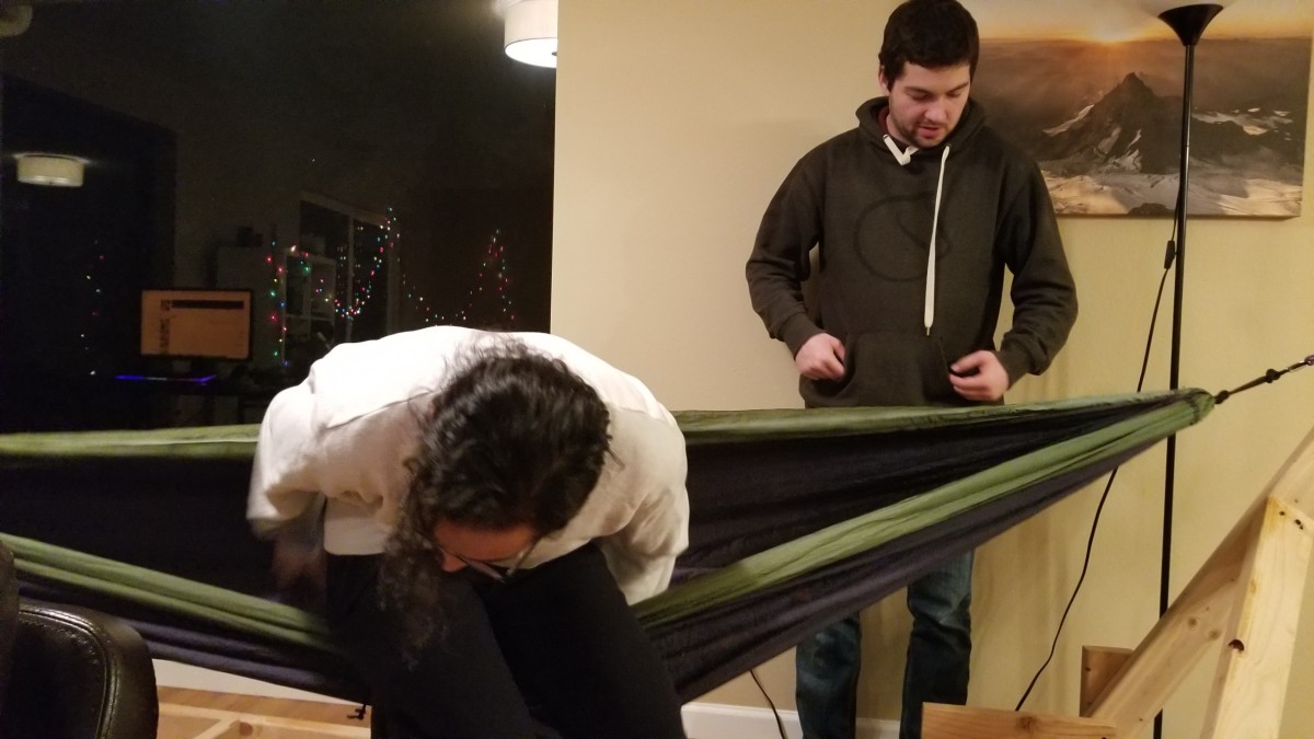 Sitting in Hammock GONE WRONG Intro Pic